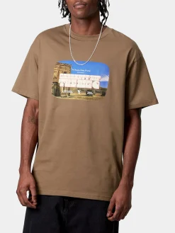 CARHARTT WIP T-Shirt<T-SHIRT GREATEST FLICKS Azzurro, Bianco, Marrone