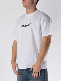 CARHARTT WIP T-Shirt<T-SHIRT GREATEST HITS Bianco, Nero