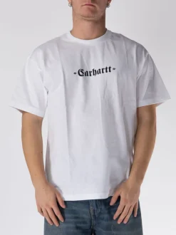 CARHARTT WIP T-Shirt<T-SHIRT GREATEST HITS Bianco, Nero