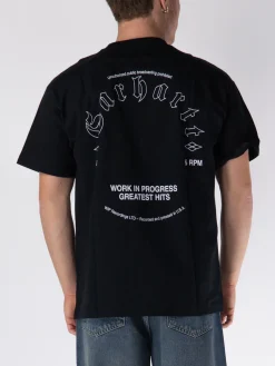 CARHARTT WIP T-Shirt<T-SHIRT GREATEST HITS Bianco, Nero