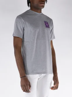 HIKERDELIC T-Shirt<T-SHIRT GREEN MAN S/S Grigio, Rosa, Viola
