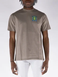 HIKERDELIC T-Shirt<T-SHIRT GREEN MAN S/S Blu, Marrone, Verde