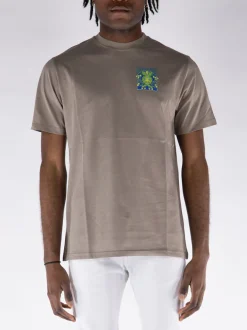 HIKERDELIC T-Shirt<T-SHIRT GREEN MAN S/S Blu, Marrone, Verde