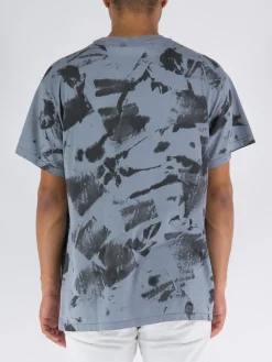 MAUNA-KEA T-Shirt<T-SHIRT HAND-BRUSHED TIE-DYE Grigio, Nero