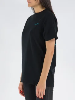 SPORTY&RICH T-Shirt<T-SHIRT HEALTH IS WEALTH Azzurro, Nero