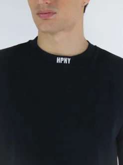 HERON PRESTON T-Shirt<T-SHIRT HPNY EMB Bianco, Nero