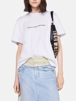 STELLA MCCARTNEY T-Shirt<T-SHIRT ICONIC STELLA Bianco