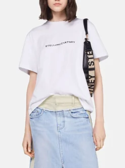 STELLA MCCARTNEY T-Shirt<T-SHIRT ICONIC STELLA Bianco