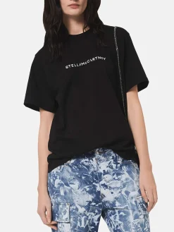 STELLA MCCARTNEY T-Shirt<T-SHIRT ICONIC STELLA Nero