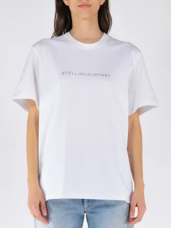 STELLA MCCARTNEY T-Shirt<T-SHIRT ICONIC STELLA Bianco