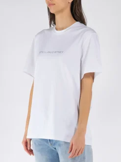 STELLA MCCARTNEY T-Shirt<T-SHIRT ICONIC STELLA Bianco