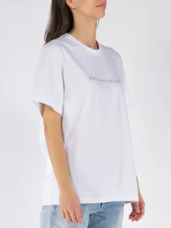 STELLA MCCARTNEY T-Shirt<T-SHIRT ICONIC STELLA Bianco