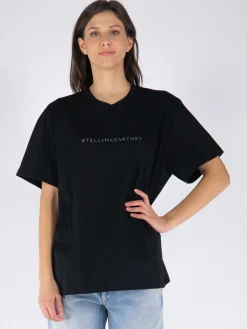 STELLA MCCARTNEY T-Shirt<T-SHIRT ICONIC STELLA Nero