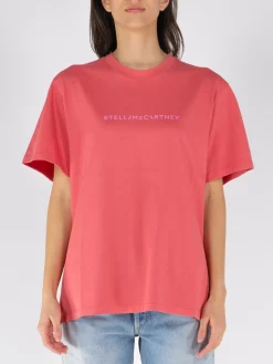 STELLA MCCARTNEY T-Shirt<T-SHIRT ICONIC STELLA Rosa