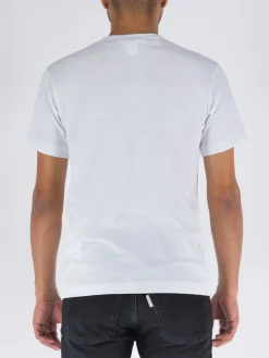 COMME DES GARCONS SHIRT T-Shirt<T-SHIRT IN MAGLIA DI COTONE Bianco