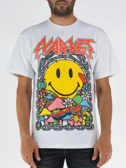 MARKET T-Shirt<T-SHIRT IRON Bianco, Multicolor