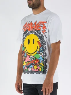 MARKET T-Shirt<T-SHIRT IRON Bianco, Multicolor