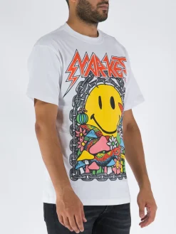 MARKET T-Shirt<T-SHIRT IRON Bianco, Multicolor