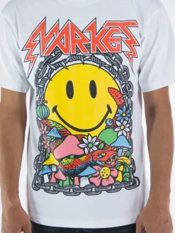 MARKET T-Shirt<T-SHIRT IRON Bianco, Multicolor