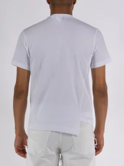 COMME DES GARCONS SHIRT T-Shirt<T-SHIRT KNIT X LACOSTE Bianco, Verde