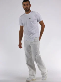 COMME DES GARCONS SHIRT T-Shirt<T-SHIRT KNIT X LACOSTE Bianco, Verde