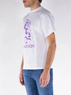 ARIES T-Shirt<T-SHIRT LAOCOONTE Azzurro, Bianco