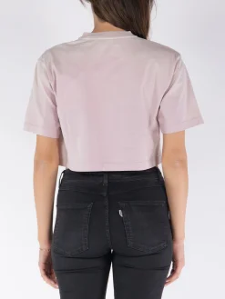 OFF-WHITE T-Shirt<T-SHIRT LAUNDRY CROPPED TEE Rosa