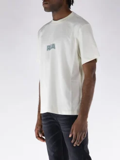 ROA T-Shirt<T-SHIRT LOGO Bianco, Grigio