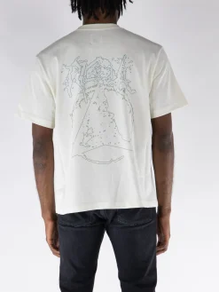 ROA T-Shirt<T-SHIRT LOGO Bianco, Grigio