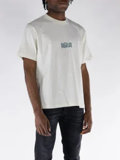 ROA T-Shirt<T-SHIRT LOGO Bianco, Grigio