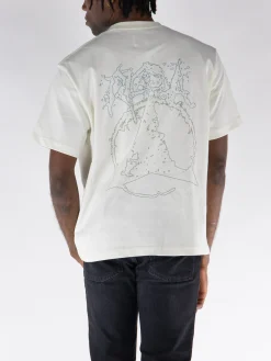ROA T-Shirt<T-SHIRT LOGO Bianco, Grigio