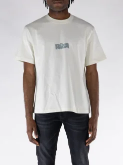 ROA T-Shirt<T-SHIRT LOGO Bianco, Grigio