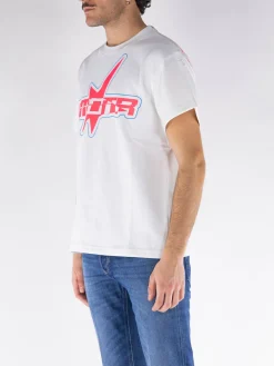 MEMBERS OF THE RAGE T-Shirt<T-SHIRT LOGO Bianco, Rosso