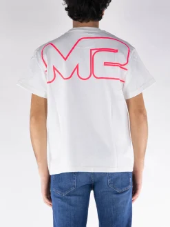 MEMBERS OF THE RAGE T-Shirt<T-SHIRT LOGO Bianco, Rosso