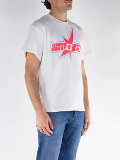 MEMBERS OF THE RAGE T-Shirt<T-SHIRT LOGO Bianco, Rosso
