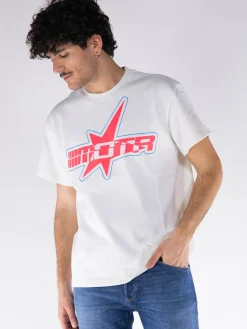 MEMBERS OF THE RAGE T-Shirt<T-SHIRT LOGO Bianco, Rosso