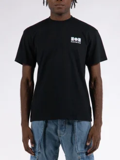 NAHMIAS. T-Shirt<T-SHIRT LOGO Nero