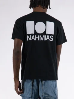 NAHMIAS. T-Shirt<T-SHIRT LOGO Nero