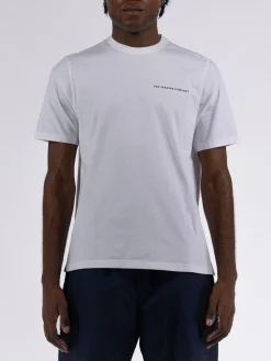 POP TRADING COMPANY T-Shirt<T-SHIRT LOGO Bianco