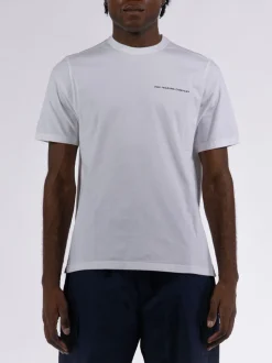 POP TRADING COMPANY T-Shirt<T-SHIRT LOGO Bianco