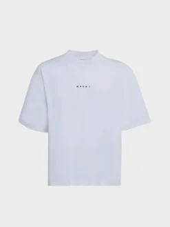 MARNI T-Shirt<T-SHIRT LOGO Bianco
