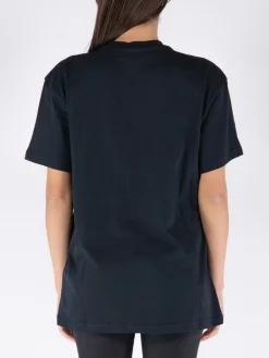 JW ANDERSON T-Shirt<T-SHIRT LOGO EMBROIDERY Nero