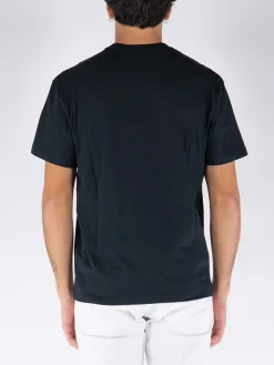 JW ANDERSON T-Shirt<T-SHIRT LOGO EMBROIDERY Nero
