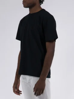 JW ANDERSON T-Shirt<T-SHIRT LOGO EMBROIDERY Nero