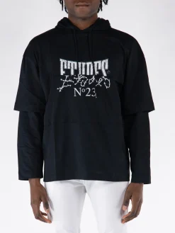 ETUDES T-Shirt<T-SHIRT LONG SLEEVE PAVE N23 Bianco, Nero