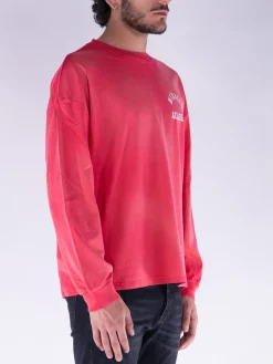 NAHMIAS T-Shirt<T-SHIRT LONGSLEEVE MIRACLE ACADEMY Bianco, Rosso