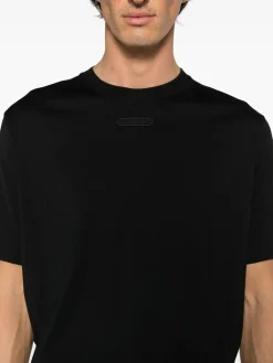 LANVIN T-Shirt<T-SHIRT LOOP Nero