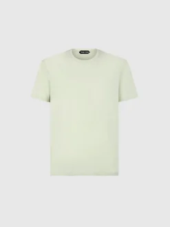 T-Shirt<T-SHIRT LYOCELL COTTON Verde