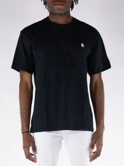 CARHARTT WIP T-Shirt<T-SHIRT MADISON Bianco, Nero