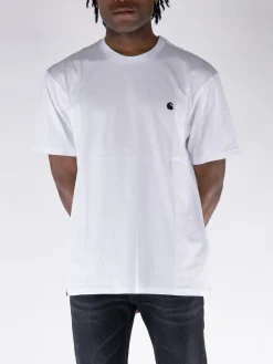 CARHARTT WIP T-Shirt<T-SHIRT MADISON Bianco, Nero